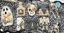 11:30am Intermediate Haunted library Cookie decorating Class