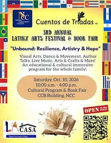 Latinx Arts Festival & Book Fair - Festival de Artes y Feria del libro