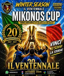 XXXIV MikonosCup calcio a 5&8 amatoriale
