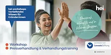 Workshop: Preisverhandlung & Verhandlungstraining