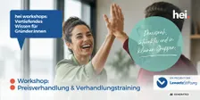 Workshop: Preisverhandlung & Verhandlungstraining