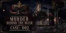 Murder Behind The Mask - Murder Mystery Dinner Theater Dinner Case:002