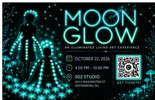 MOON GLOW: An Illuminated Living Art Experience