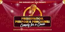 Preservation, Purpose & Punchlines: Comedy for a Cause