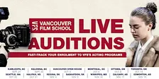 Vancouver Film School Acting Program Live Audition | Regina