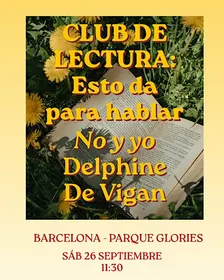 "Esto da para hablar". Club de lectura en Barcelona.