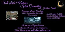 LIVE "SPIRIT CONNECTION" EVENT WITH SALT LAKE MEDIUM, JO'ANNE SMITH