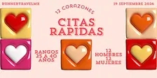 12 CORAZONES CITAS RAPIDAS BY RUNNER TRAVEL MX - 25/40 AÑOS