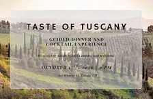 Taste of Tuscany - Guided Dinner and Cocktail Experience