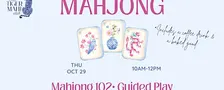 Mahjong 102 - Guided Play at Maple Leaf Coffee House