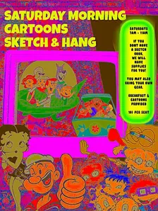 Saturday Morning Cartoons Sketchbook Club