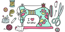 Learn how to use a sewing machine