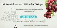 Degustazione Rossi Alto Adige Cantina Ritterhof