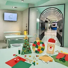 Fábrica de Adornos de Papá Noel. De 6 a 9 años en Academia RUBIO