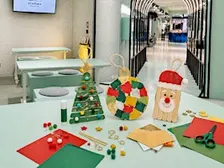 Fábrica de Adornos de Papá Noel. De 6 a 9 años en Academia RUBIO