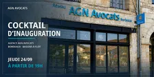 Cocktail d'inauguration - AGN Avocats Bordeaux Bassins à Flot