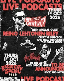 Live Podcasts at Radio City Social / Are You Creative? / In The Abyss /
