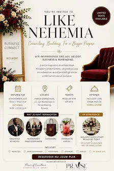 Like Nehemia - Connecting. Building. For a Bigger Purpose.