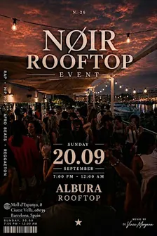 NØIR | ROOFTOP PARTY OVERLOOKING THE SEA