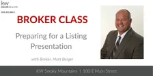 Preparing for a Listing Presentation