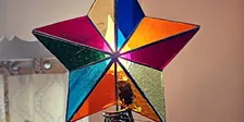 In Studio Full Process Stained Glass Tree Star Workshop