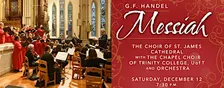 Messiah concert at St. James Cathedral