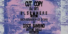Cut Copy (dj), Disco Bambino, Kristine Barilli