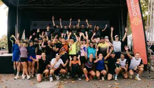 Supertri Strides Toulouse Shakeout Run avec Athletic Brewing