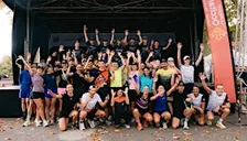 Supertri Strides Toulouse Shakeout Run avec Athletic Brewing