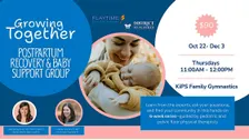 Growing Together: Postpartum Recovery & Baby Support Group