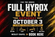 FULL HYROX SIM  F45 The Grove