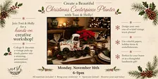 Create a Beautiful Christmas Centerpiece Planter with Toni & Holly!