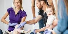 Infant CPR class !