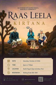 A HEART-OPENING EVENING OF SANKIRTAN WITH RAAS LEELA KIRTANA