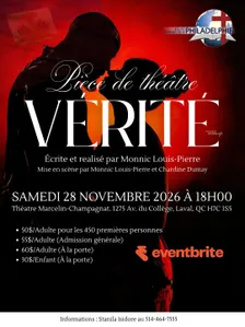 Pièce de théâtre Vérité - 2e représentation