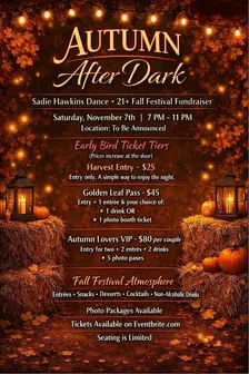 "Autumn After Dark" - Fall Festival Fundraiser