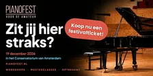 PianoFest, 19 december 2026