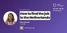 How to find the job in the Netherlands [Workshop]