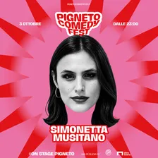 SIMONETTA MUSITANO – STAND UP COMEDY LIVE