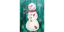 Rustic Snowman - Paint and Sip in Sacramento | Classpop!™