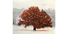 Crimson Frost - Paint and Sip in Tyler | Classpop!™