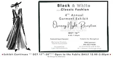 4th Annual Garment Exhibit - Opening Night Reception