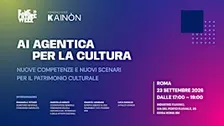 MASTERCLASS "AI AGENTICA PER LA CULTURA"