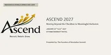 Ascend: Recruit Retain and Grow Indigenous Talent