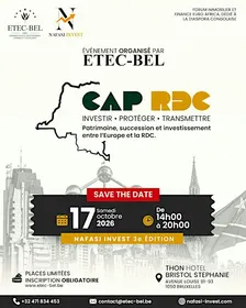 CAP RDC 2026 — Investir, protéger et transmettre | ETEC-BEL × NAFASI INVEST