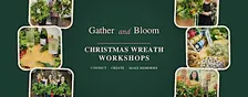 Christmas wreath making