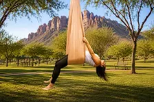 Aerial Hammock Yoga