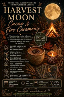 Harvest Moon Cacao & Fire Ceremony