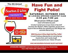 Newark Heath Rotary Bourbon and Wine Night