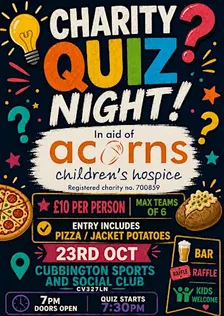 Acorns Charity quiz night